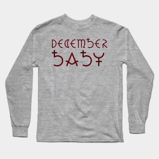 Month of December Long Sleeve T-Shirt